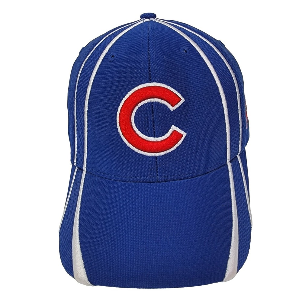 Chicago Cubs‎ MLB Baseball Hat Cap OSFA Blue White Adjustable Strapback 47 Brand